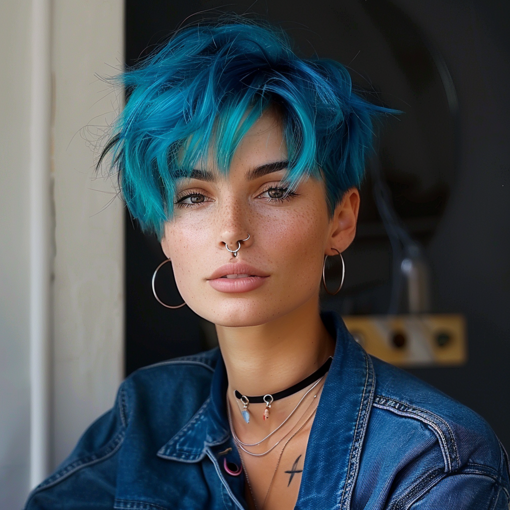 Blue Hairstyle Ideas_1