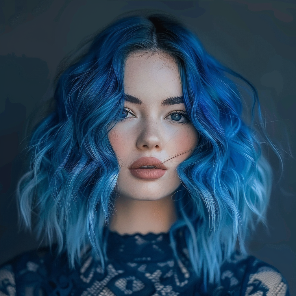 Blue Hairstyle Ideas_3