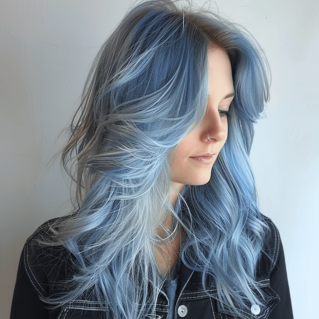 Blue Hairstyle Ideas_7