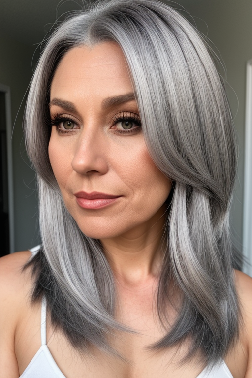 Gray Hair Blending Ideas_19