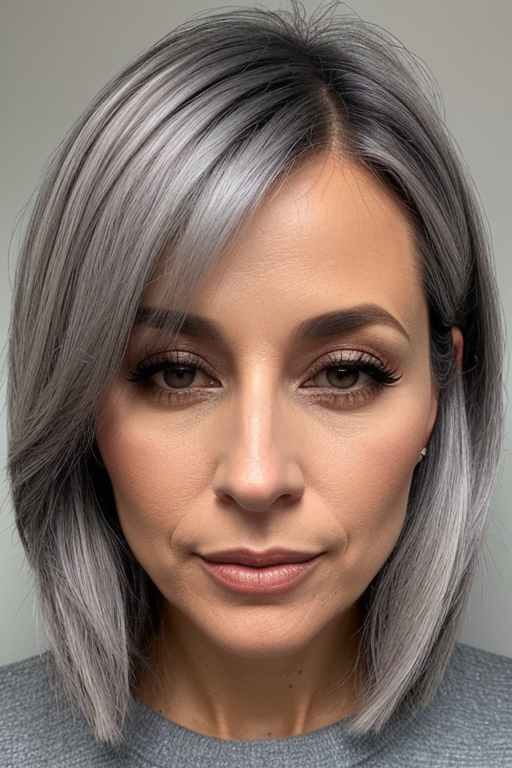 Gray Hair Blending Ideas_9