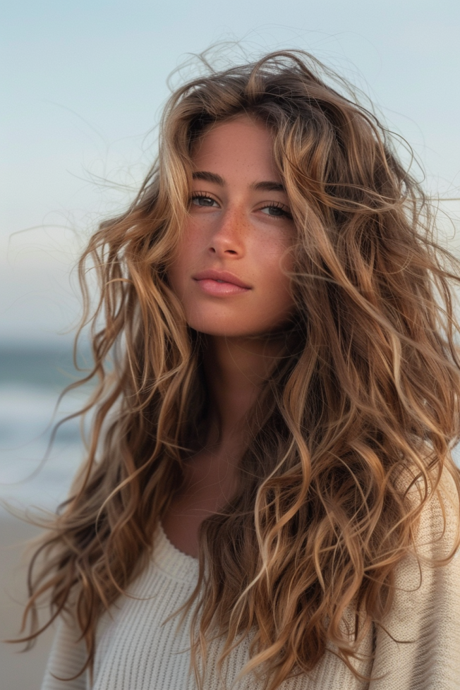 Hairstyles for Thick Wavy Hair_02