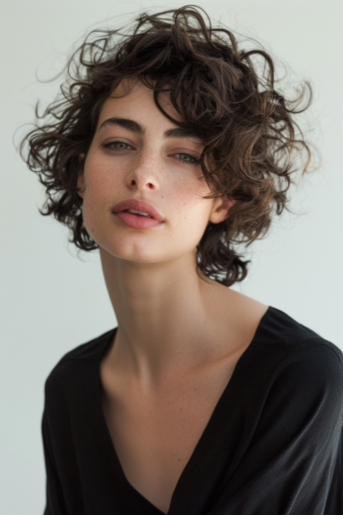 Short Haircuts for Curly Hair_14