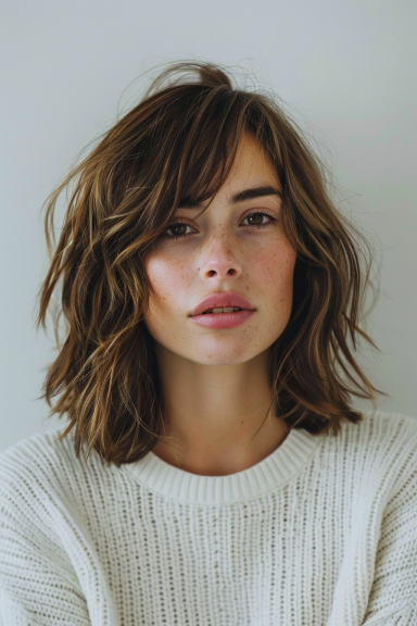 Summer Hairstyles for Medium Hair_16