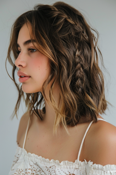 Summer Hairstyles for Medium Hair_19