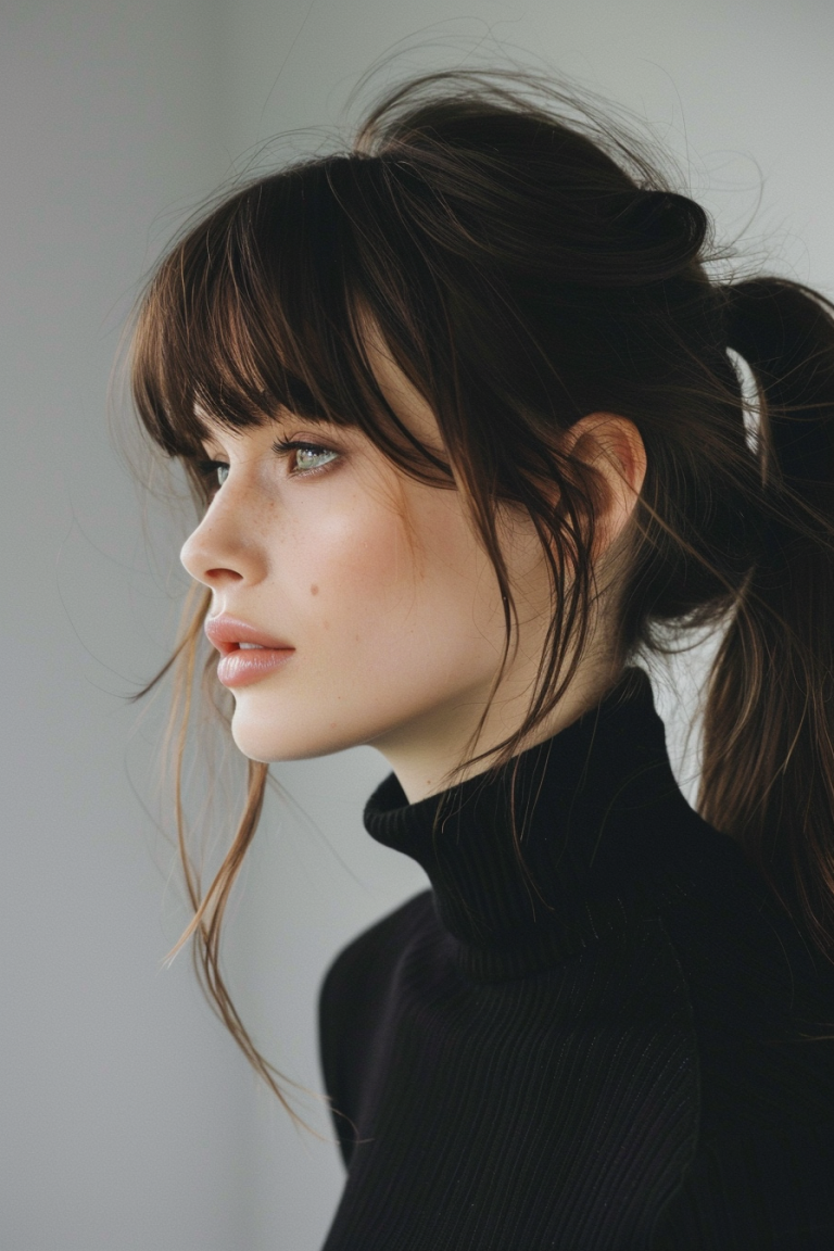 17 Fabulous Hairstyles with Wispy Bangs You Need to Try