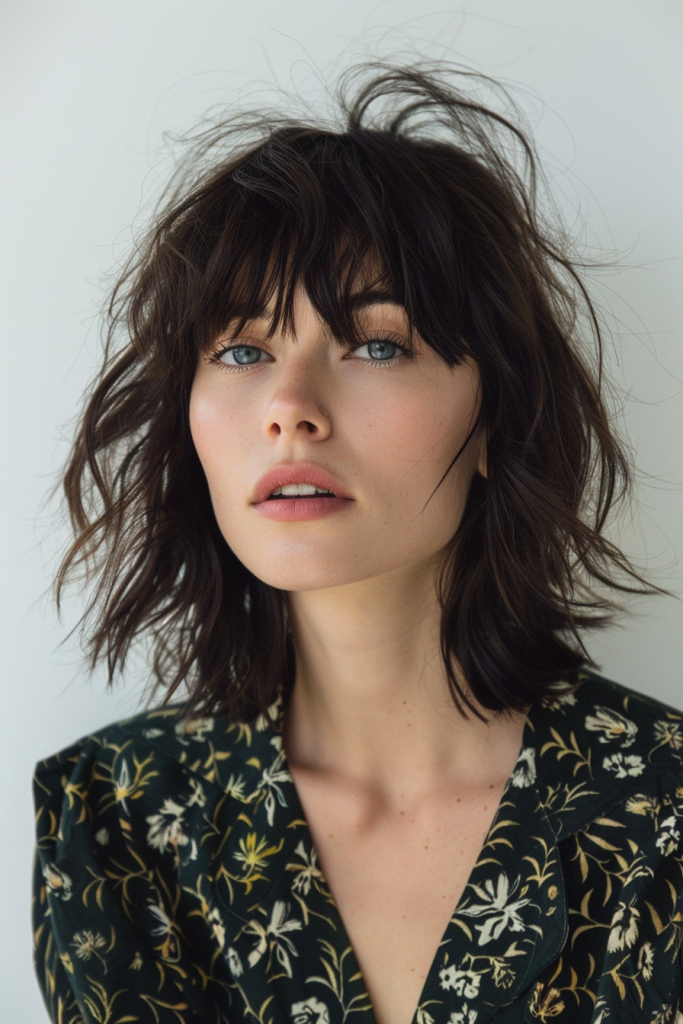 Medium Haircuts with Bangs_20