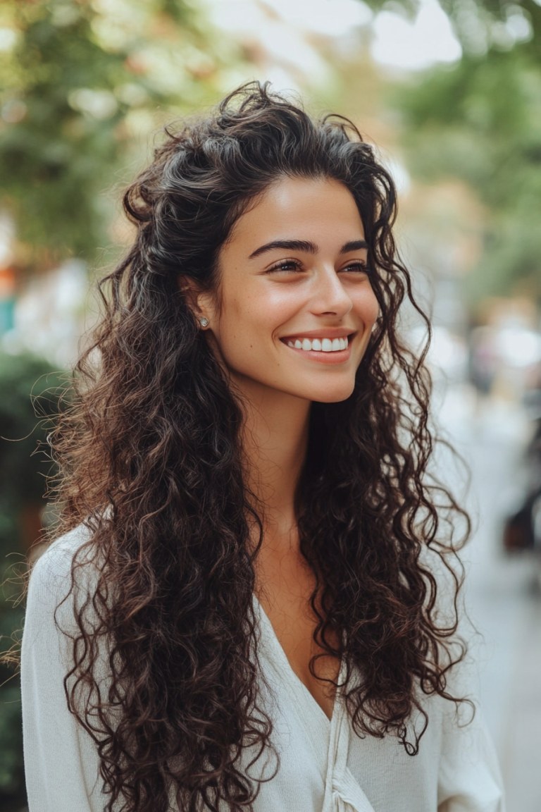 Discover 16 Hairstyles That Make Long Curly Hair Shine