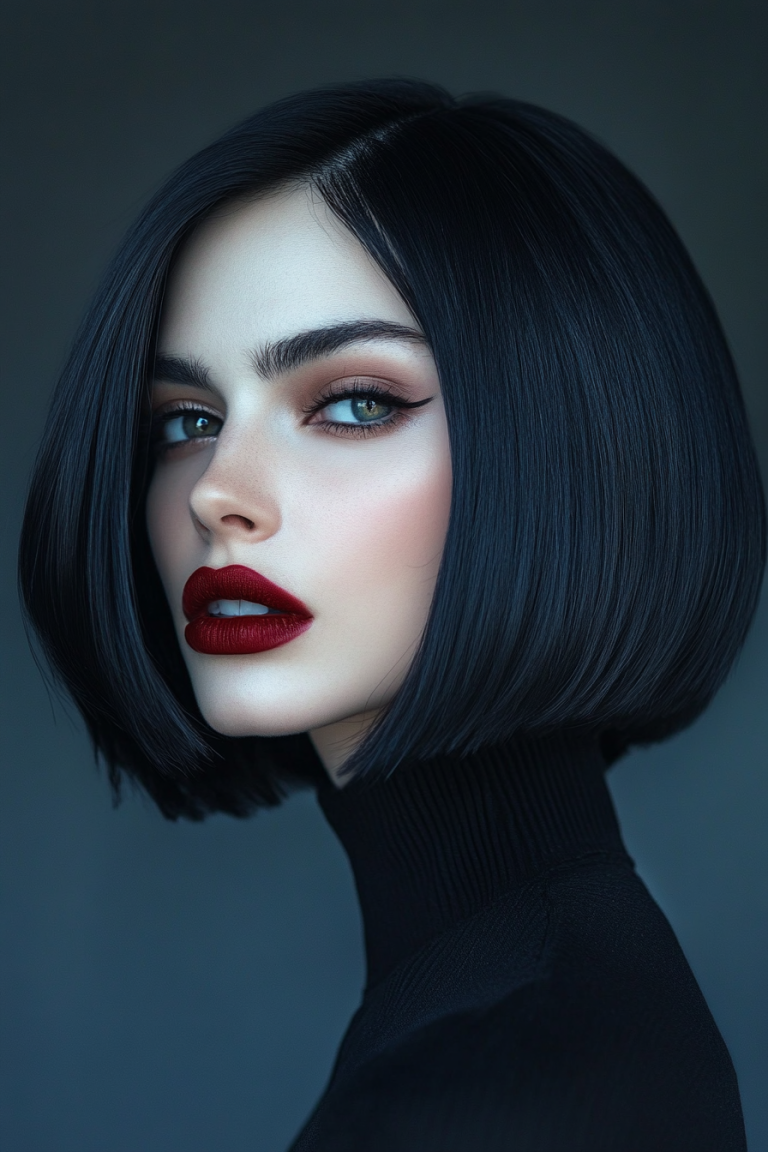 Jet Black Hair Magic: 17 Ideas to Elevate Your Look