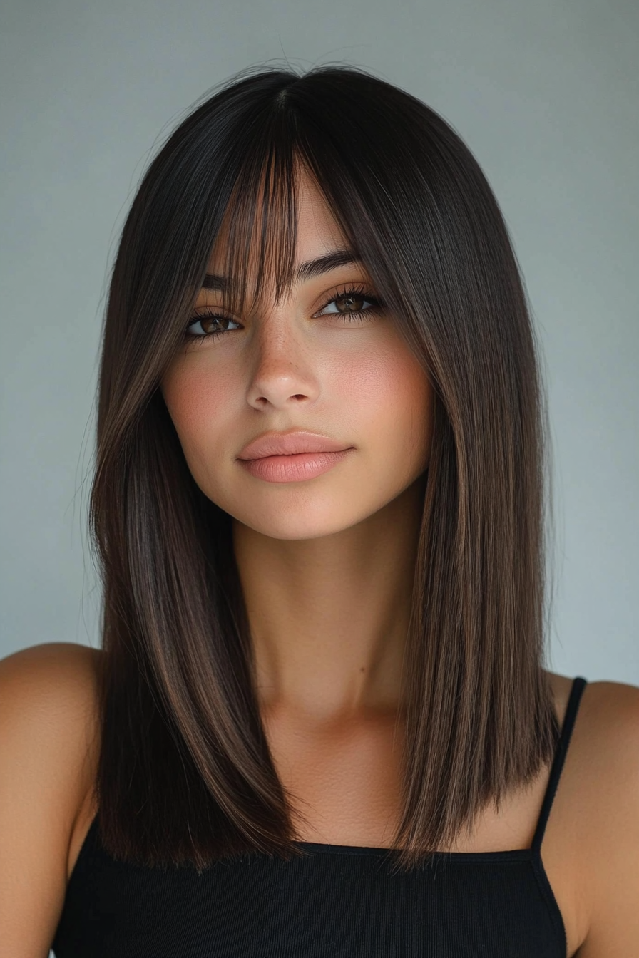 Shoulder_Length_Hairstyles_With_Curtain_Bangs_12