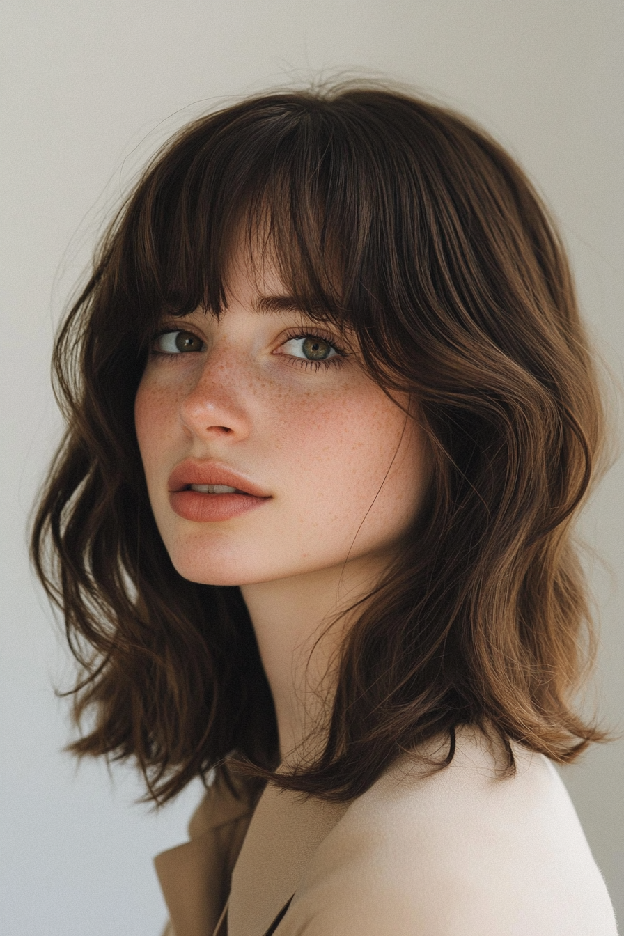 Shoulder_Length_Hairstyles_With_Curtain_Bangs_19