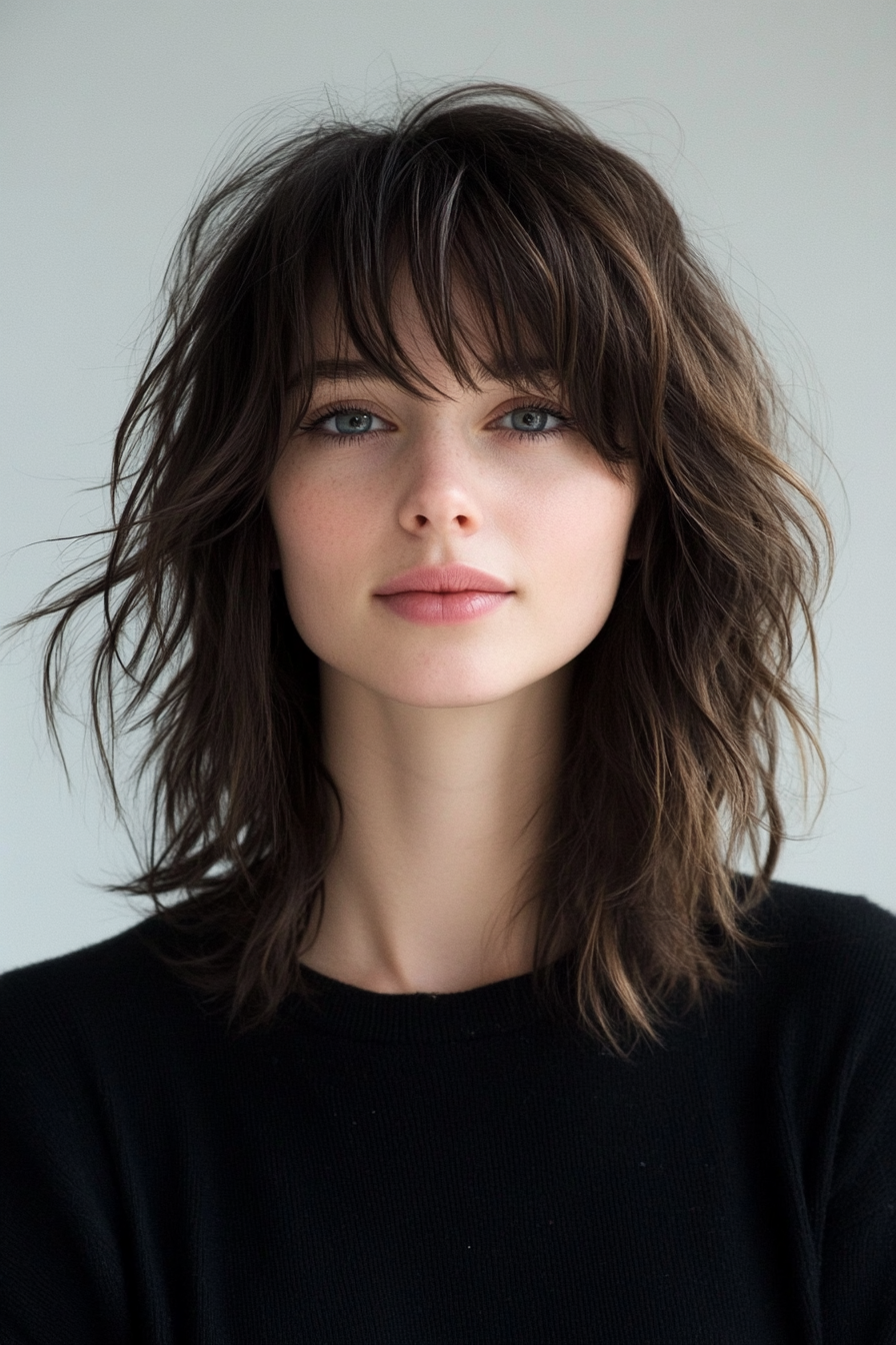 Shoulder_Length_Hairstyles_With_Curtain_Bangs_4