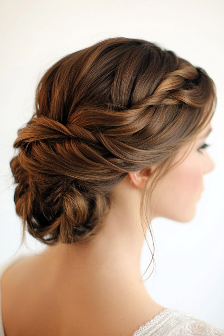 Effortless Elegance: 20 Stylish Updos for Short Hair