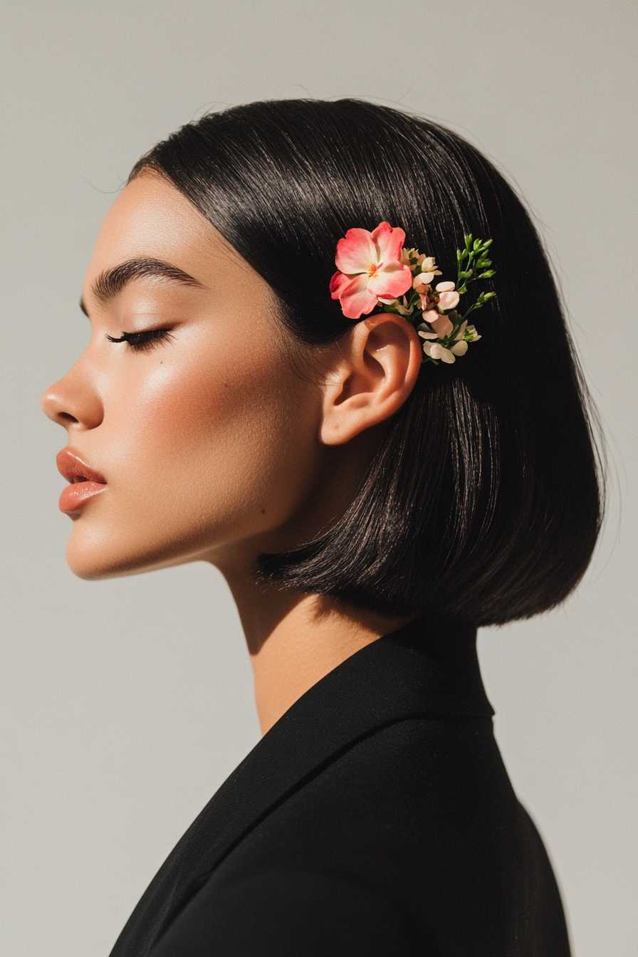 Blooming Beauty: 17 Stunning Flower Hairstyles to Elevate Your Look