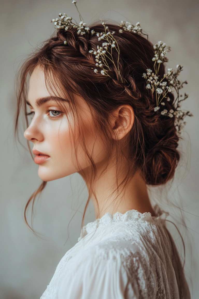 Blooming Beauty: 17 Stunning Flower Hairstyles to Elevate Your Look