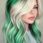 Vibrant Shades of Nature: 19 Stunning Green Ombre Hair Ideas to Inspire Your Next Look