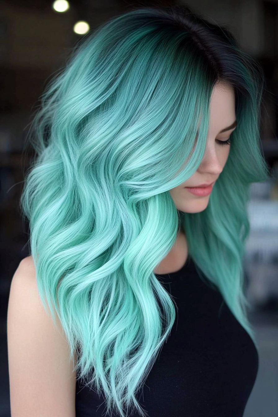 Green_Ombre_Hair_2