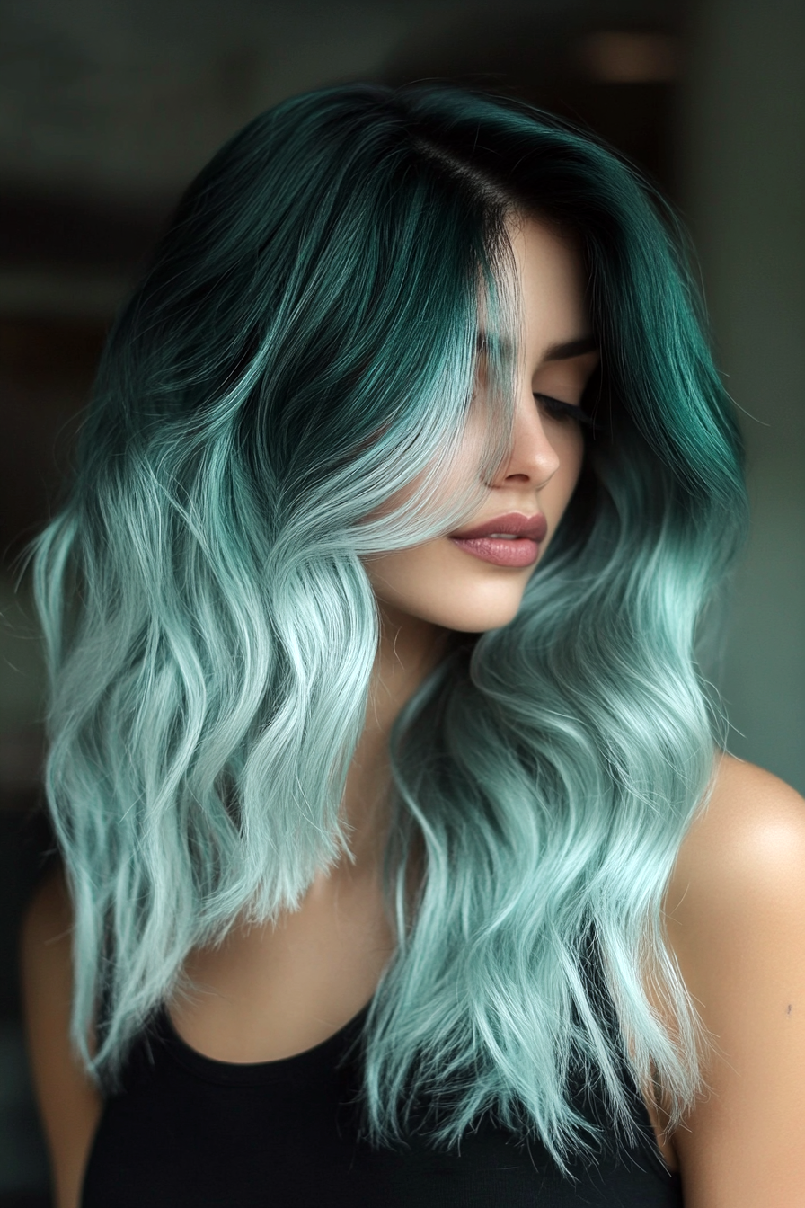 Green_Ombre_Hair_7