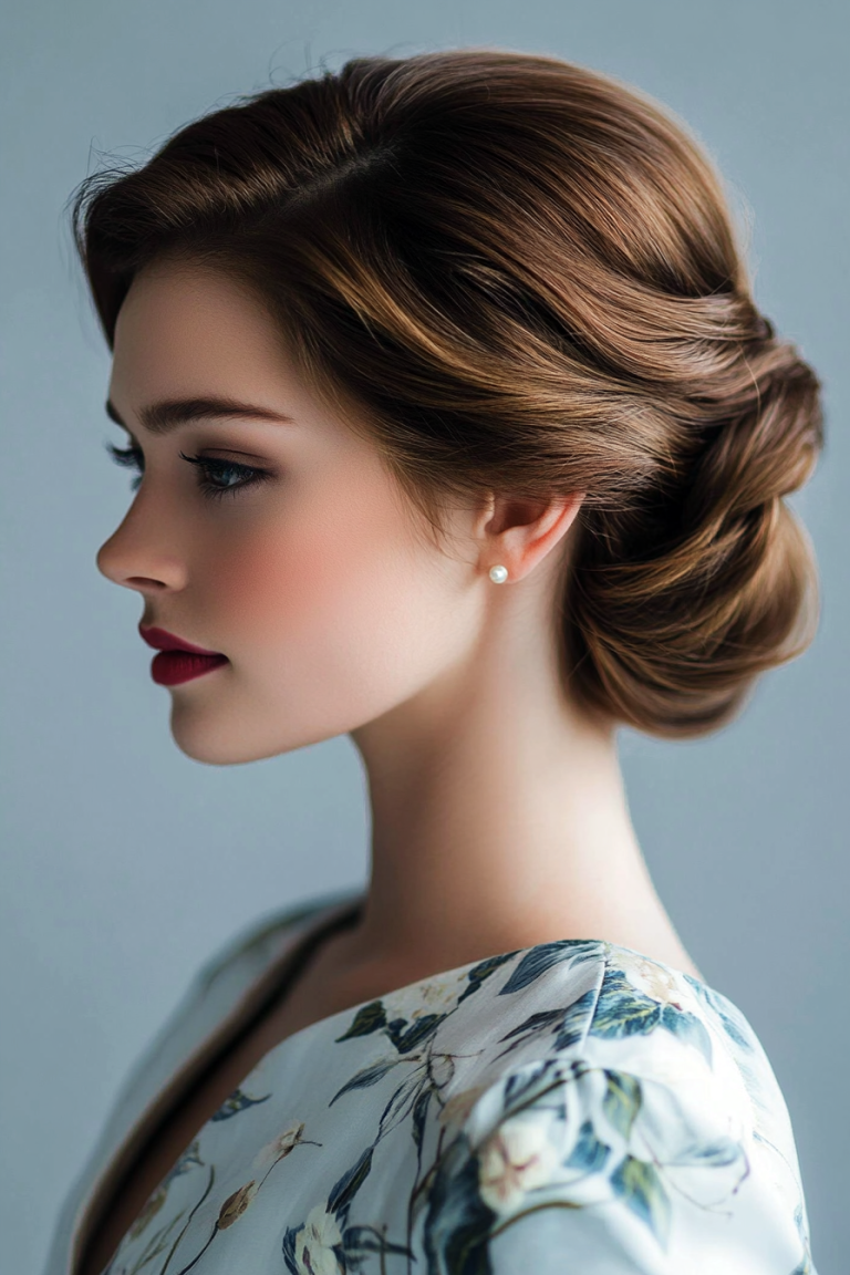 Timeless Elegance: 21 Vintage Updos to Inspire Your Next Look