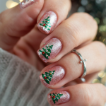 Pretty in Pink: 20 Stunning Christmas Nail Ideas for the Festive Season