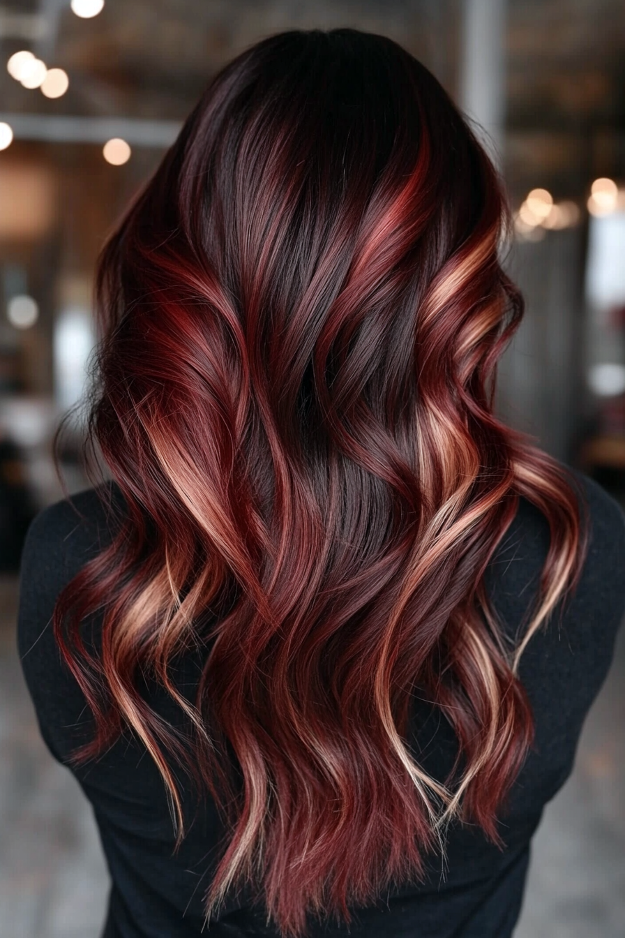 Striking Combinations 16 Stunning Red Hair With Blonde Highlights Styles