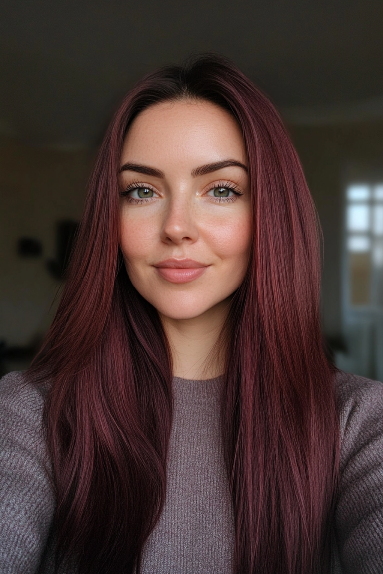 Burgundy Bliss: 16 Stunning Hair Color Ideas to Inspire Your Next Look