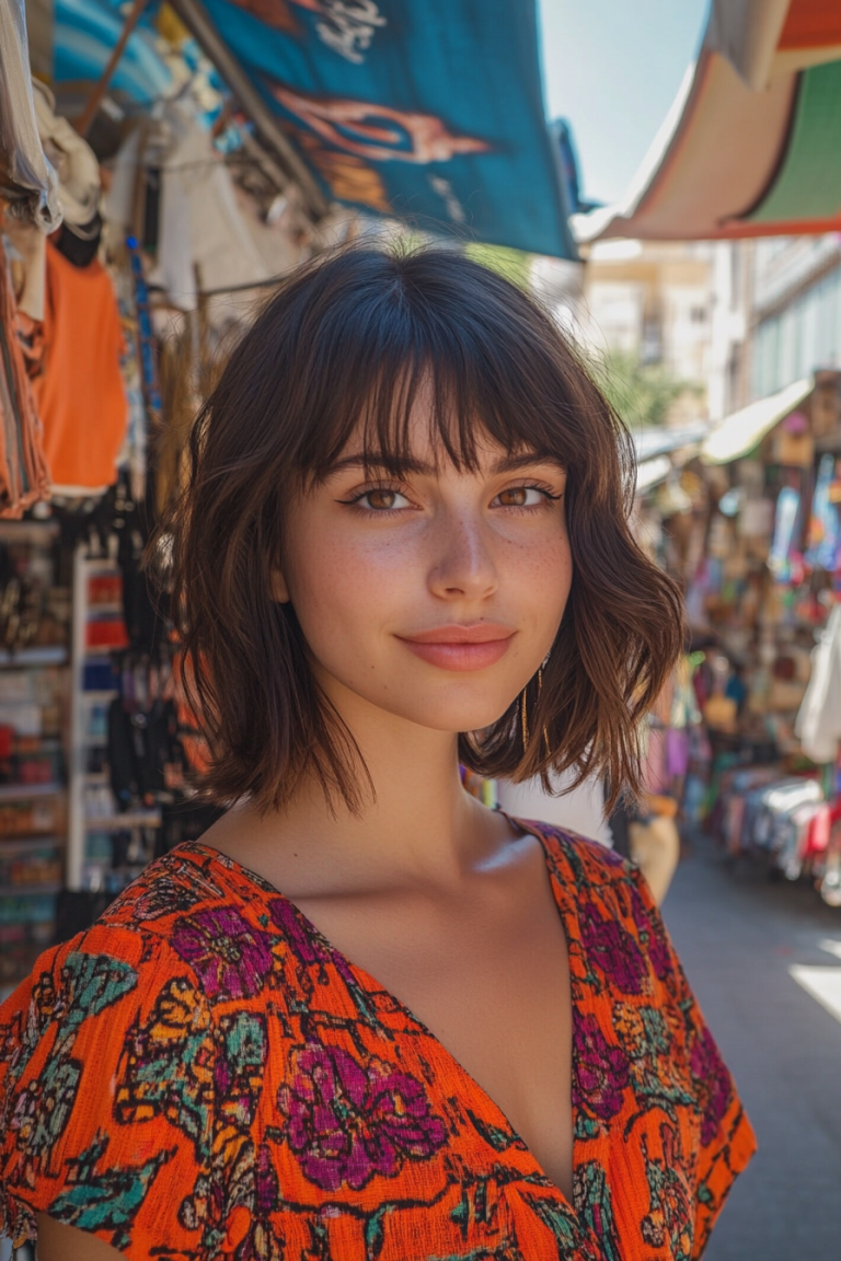 19 Chic Short Hair with Bangs Styles to Elevate Your Look