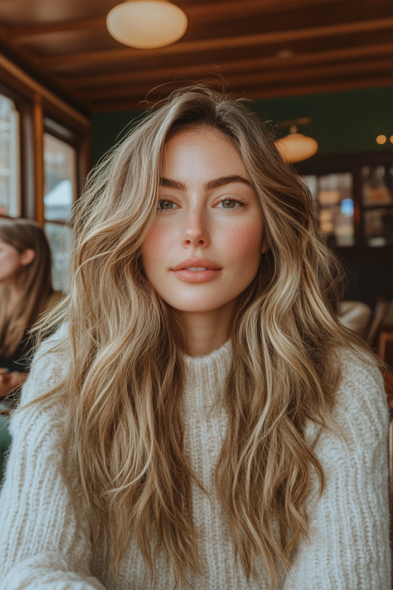 Effortless Elegance: 18 Wavy Hairstyles to Elevate Your Long Locks