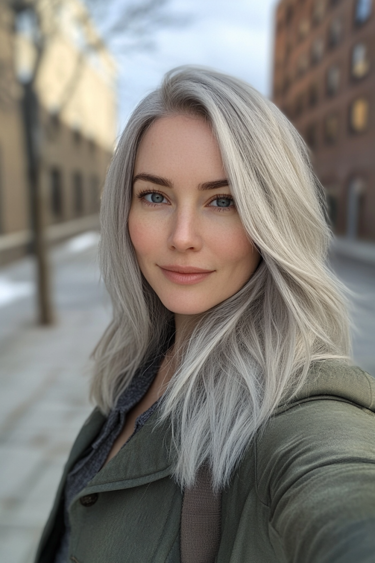 Embrace the Elegance: 18 Stunning Ash Gray Hair Color Inspirations