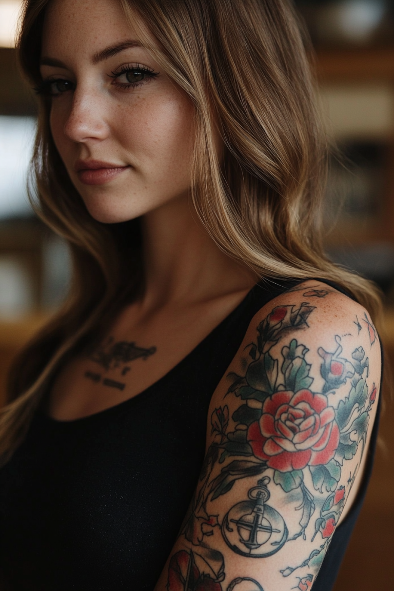 Inspiring Half Sleeve Tattoo Ideas for Women: 19 Unique Designs to Consider