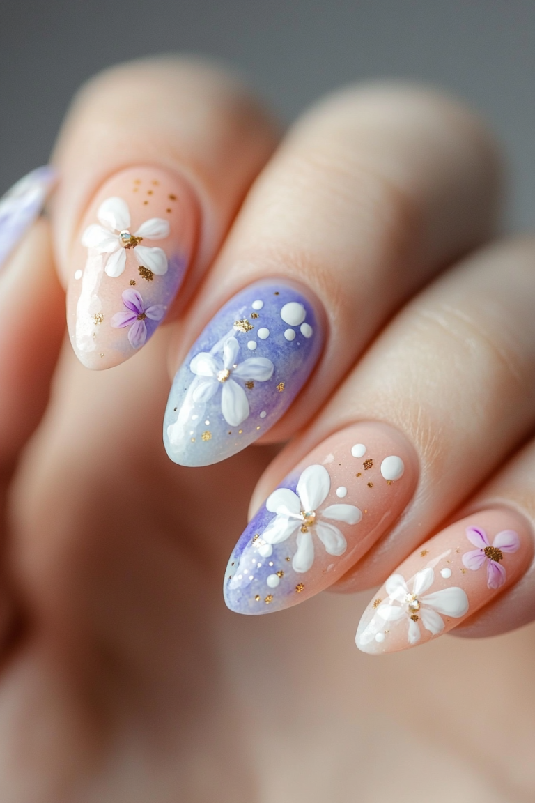 Blooming Beauties: 16 Stunning Spring Almond Nail Designs to Refresh Your Look