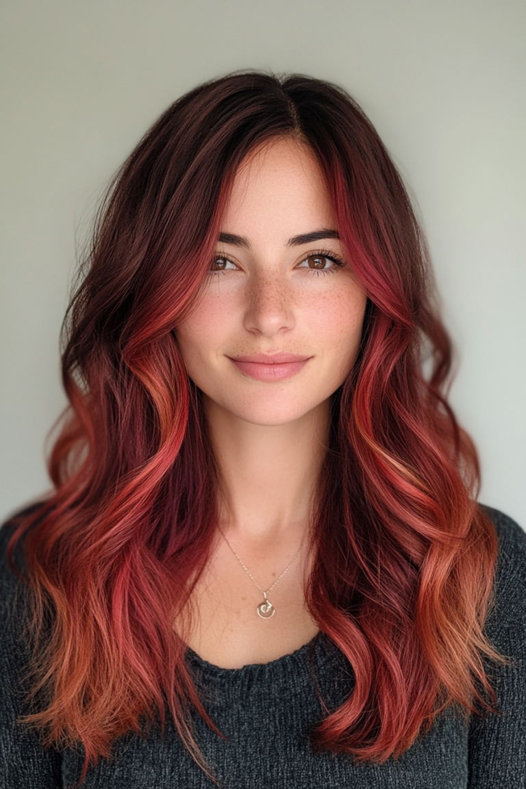 17 Stunning Red Balayage Hair Ideas to Elevate Your Look