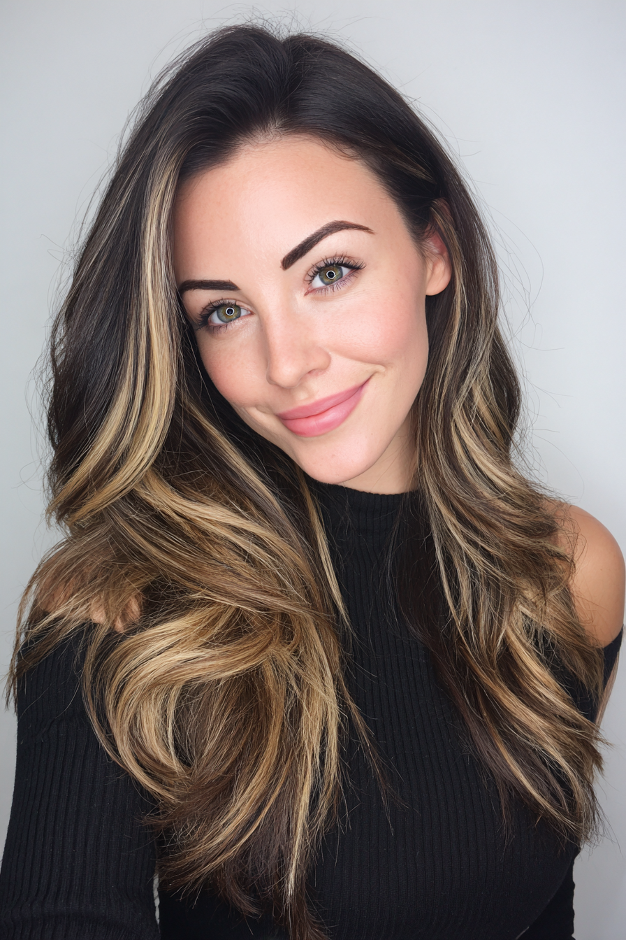 Black_Hair_With_Blonde_Highlights_11