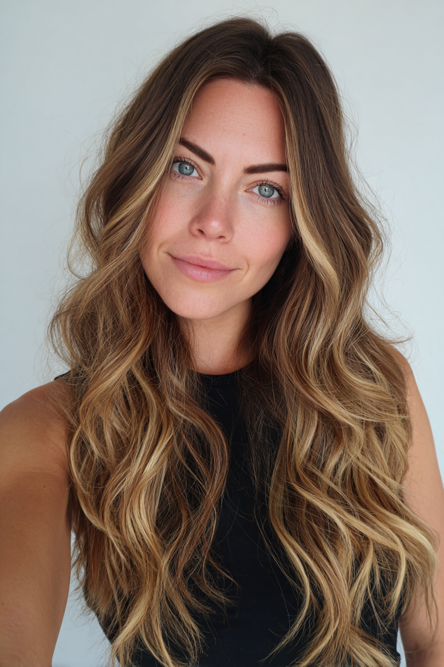 Black_Hair_With_Blonde_Highlights_1
