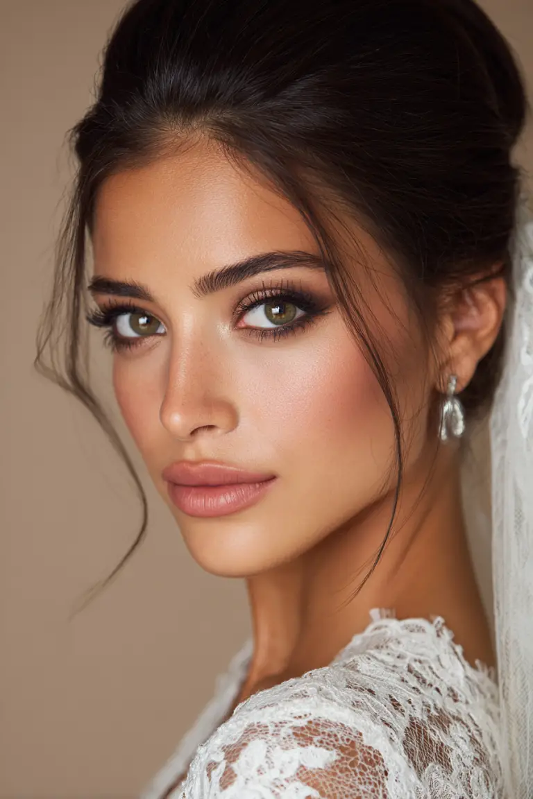 30 Gorgeous Bridal Makeup Looks for Brown Eyes