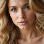 bouncy golden blonde curls