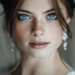 29 Beautiful Bridal Makeup Looks for Blue Eyes