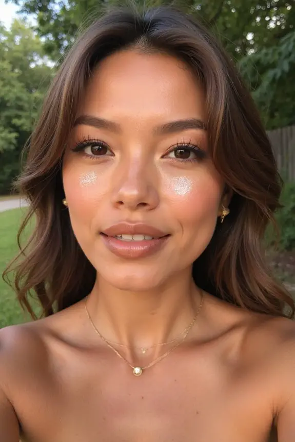 bronzed and beautiful glow