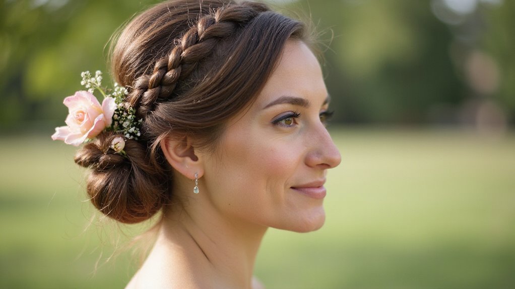 charming outdoor bridesmaid hairstyles