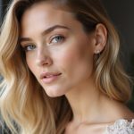 chic dirty blonde lob styles