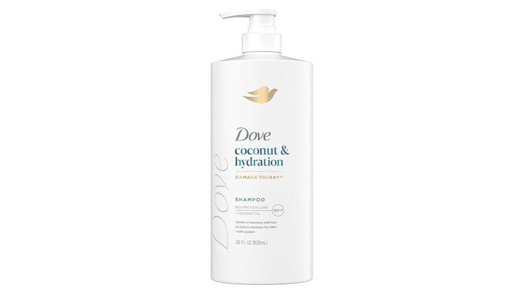 coconut hydration for dry hair