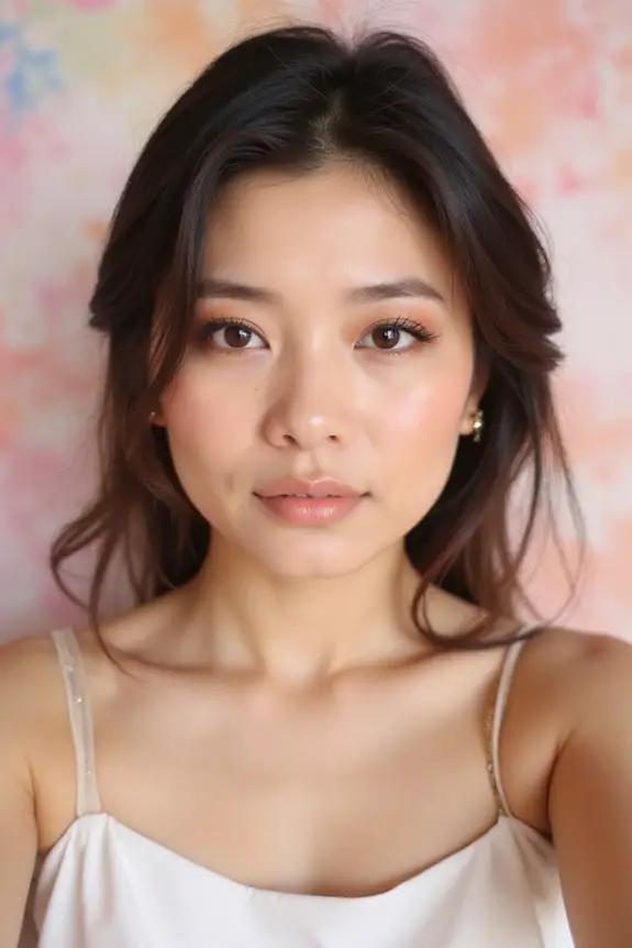 cohesive monochromatic makeup look