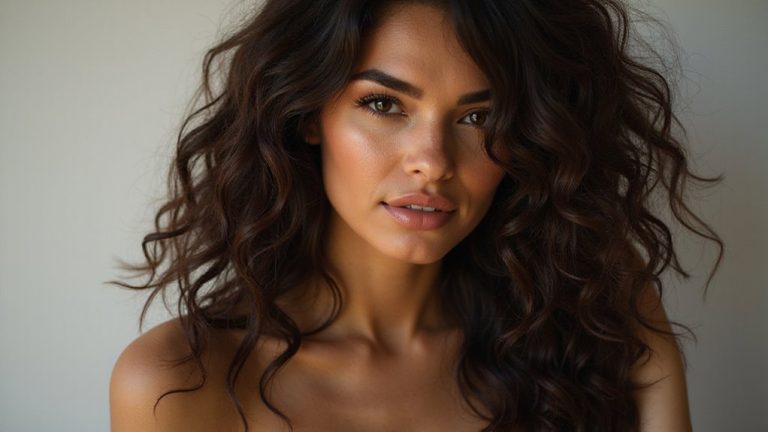 curly hairstyles for brunettes