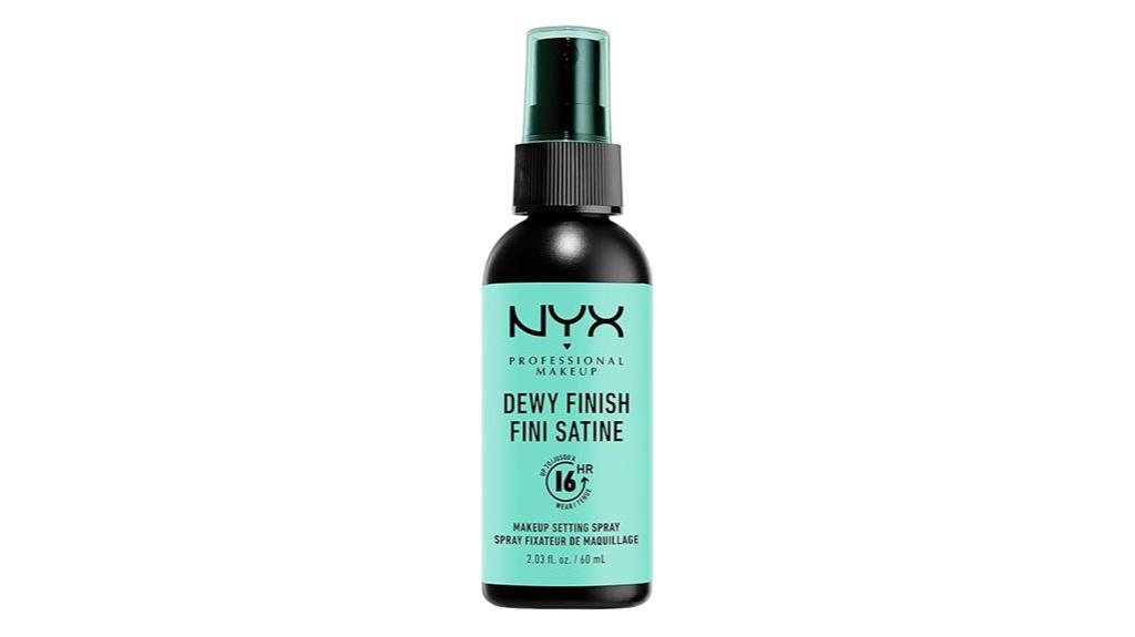 dewy finish setting spray