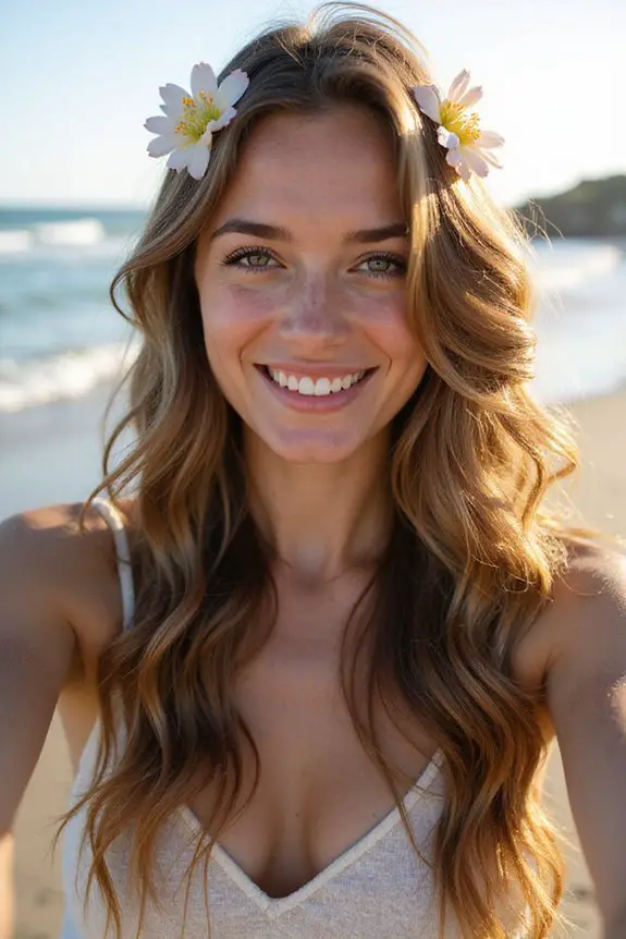 effortless beach waves hairstyle