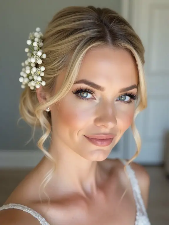 effortlessly chic low bun