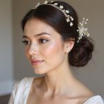 elegant bridal bun styles