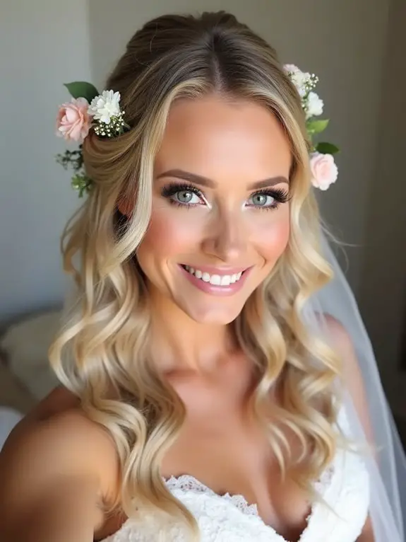 elegant romantic hairdo options