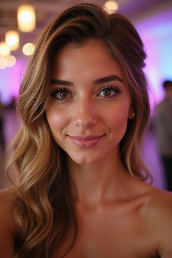 elegant side twist hairstyle