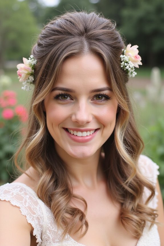 elegant twisted hairstyle option